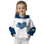 Marquette Golden Eagles Hoodie Personalized Scribble Heart Blue White Best Selling