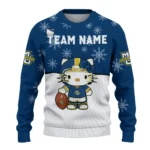Marquette Golden Eagles Sweater Custom Hello Kitty Blue Best Selling
