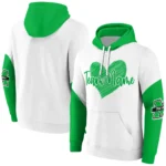 Marshall Thundering Herd Hoodie Custom Scribble Heart Green White Best Selling