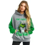 Marshall Thundering Herd Hoodie Customized Grinch Fierce Green Best Selling