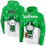 Marshall Thundering Herd Hoodie Personalized Hello Kitty Green Best Selling