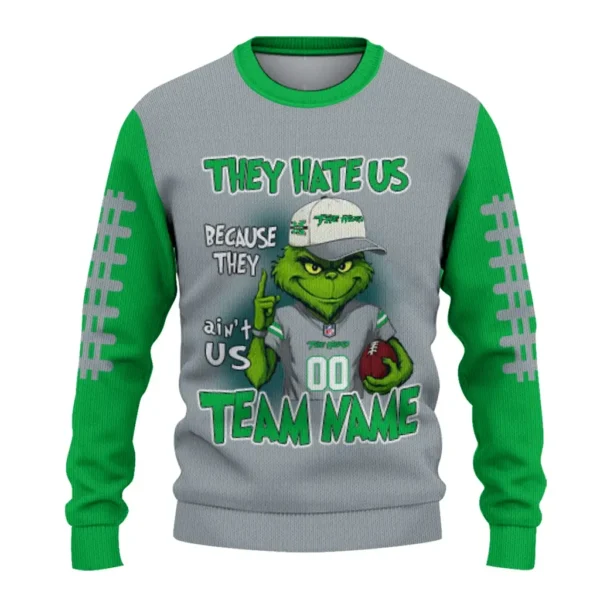 Marshall Thundering Herd Sweater Custom Grinch Fierce Green Best Selling