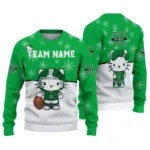 Marshall Thundering Herd Sweater Customized Hello Kitty Green Best Selling