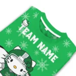 Marshall Thundering Herd Sweater Customized Hello Kitty Green Best Selling