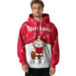 Maryland Terrapins Hoodie Custom Hello Kitty Red Best Selling
