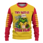 Maryland Terrapins Sweater Customized Grinch Fierce Red Best Selling