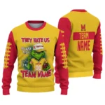 Maryland Terrapins Sweater Customized Grinch Fierce Red Best Selling