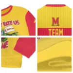 Maryland Terrapins Sweater Customized Grinch Fierce Red Best Selling