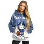 Memphis Grizzlies Hoodie Personalized Hello Kitty Blue Best Selling