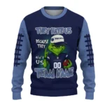 Memphis Grizzlies Sweater Custom Grinch Fierce Blue Best Selling