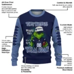Memphis Grizzlies Sweater Custom Grinch Fierce Blue Best Selling