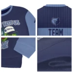 Memphis Grizzlies Sweater Custom Grinch Fierce Blue Best Selling