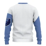 Memphis Grizzlies Sweater Customized Heart Sketch Blue White Best Selling