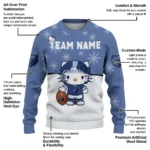 Memphis Grizzlies Sweater Customized Hello Kitty Blue Best Selling