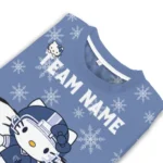 Memphis Grizzlies Sweater Customized Hello Kitty Blue Best Selling