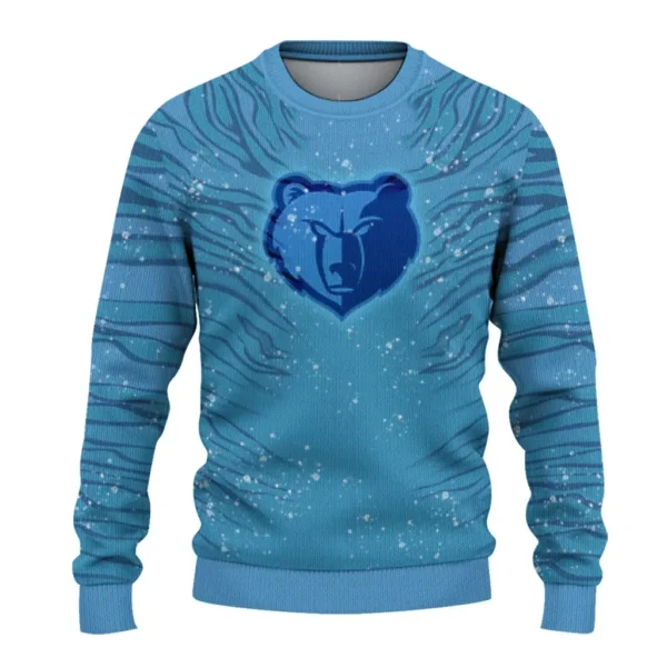 Memphis Grizzlies Sweater Personalized Tiger Pattern Best Selling