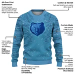 Memphis Grizzlies Sweater Personalized Tiger Pattern Best Selling