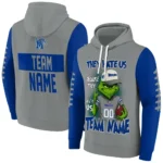 Memphis Tigers Hoodie Customized Grinch Fierce Blue Best Selling