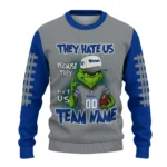Memphis Tigers Sweater Custom Grinch Fierce Blue Best Selling