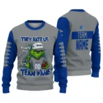 Memphis Tigers Sweater Custom Grinch Fierce Blue Best Selling