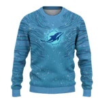 Miami Dolphins Sweater Custom Tiger Pattern Best Selling