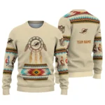 Miami Dolphins Sweater Customized Dreamcatcher Feathers Best Selling