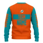 Miami Dolphins Sweater Customized Grinch Fierce Aqua Best Selling