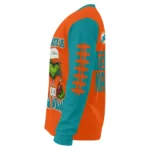 Miami Dolphins Sweater Customized Grinch Fierce Aqua Best Selling