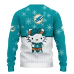 Miami Dolphins Sweater Personalized Hello Kitty Aqua Best Selling