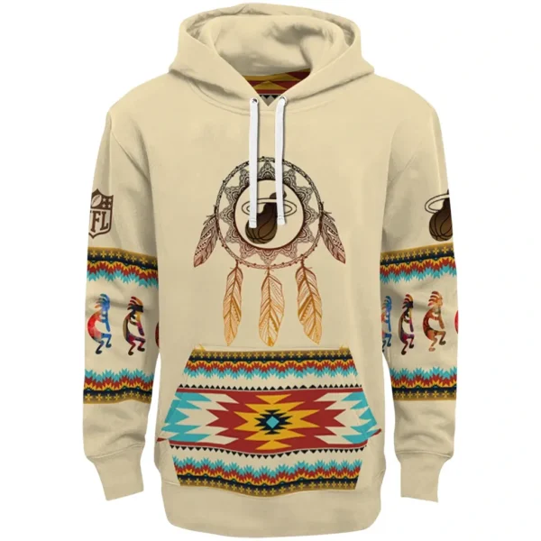 Miami Heat Hoodie Custom Dreamcatcher Feathers Best Selling