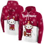 Miami Heat Hoodie Customized Hello Kitty Red Best Selling