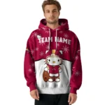 Miami Heat Hoodie Customized Hello Kitty Red Best Selling