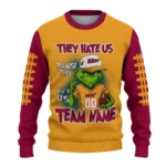 Miami Heat Sweater Personalized Grinch Fierce Red Best Selling