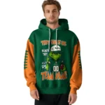 Miami Hurricanes Hoodie Personalized Grinch Fierce Orange Best Selling