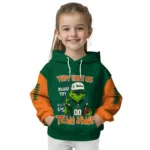 Miami Hurricanes Hoodie Personalized Grinch Fierce Orange Best Selling