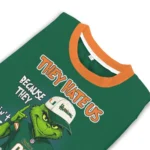 Miami Hurricanes Sweater Customized Grinch Fierce Orange Best Selling