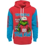 Miami Marlins Hoodie Personalized Grinch Fierce Blue Best Selling