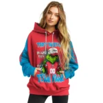 Miami Marlins Hoodie Personalized Grinch Fierce Blue Best Selling