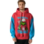 Miami Marlins Hoodie Personalized Grinch Fierce Blue Best Selling