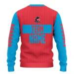 Miami Marlins Sweater Customized Grinch Fierce Blue Best Selling