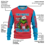 Miami Marlins Sweater Customized Grinch Fierce Blue Best Selling