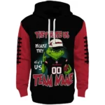 Miami Redhawks Hoodie Personalized Grinch Fierce Red Best Selling