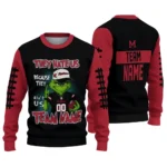 Miami Redhawks Sweater Customized Grinch Fierce Red Best Selling