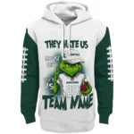 Michigan State Spartans Hoodie Custom Grinch Fierce Green Best Selling