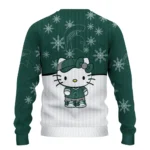Michigan State Spartans Sweater Custom Hello Kitty Green Best Selling