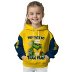 Michigan Wolverines Hoodie Customized Grinch Fierce Blue Best Selling