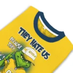 Michigan Wolverines Sweater Custom Grinch Fierce Blue Best Selling