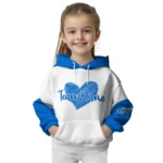 Middle Tennessee Blue Raiders Hoodie Custom Scribble Heart Blue White Best Selling