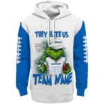 Middle Tennessee Blue Raiders Hoodie Customized Grinch Fierce Blue Best Selling