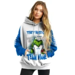 Middle Tennessee Blue Raiders Hoodie Customized Grinch Fierce Blue Best Selling